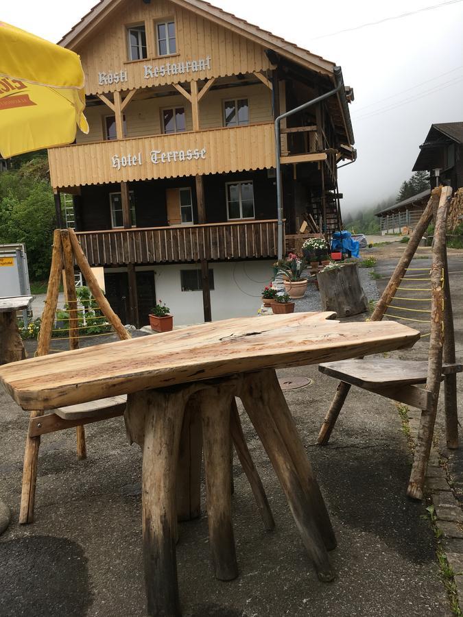 "Terrasse" Nessental Hotel Gadmen Luaran gambar
