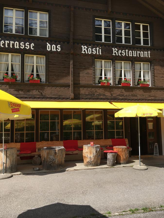 "Terrasse" Nessental Hotel Gadmen Luaran gambar