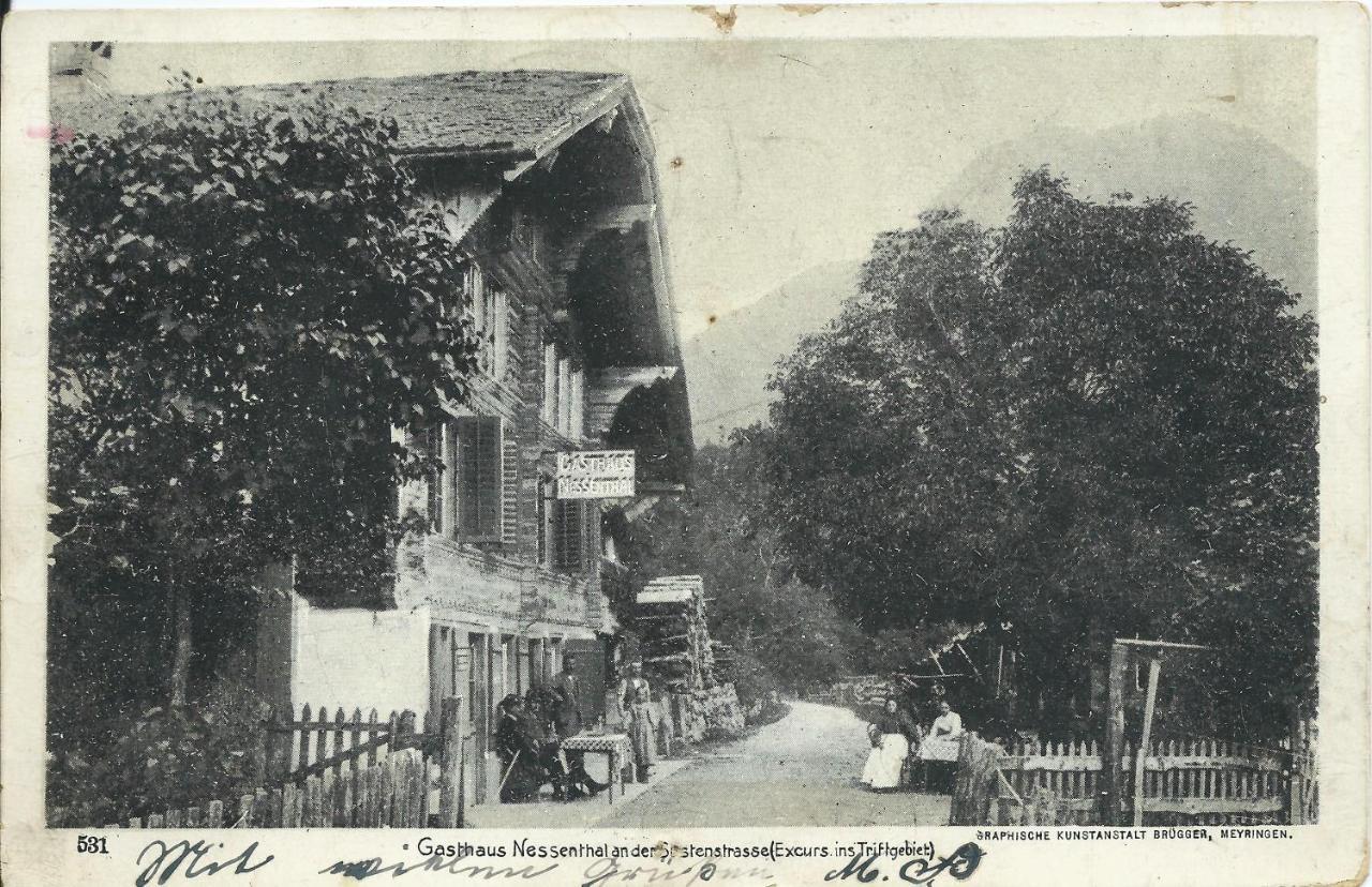 "Terrasse" Nessental Hotel Gadmen Luaran gambar
